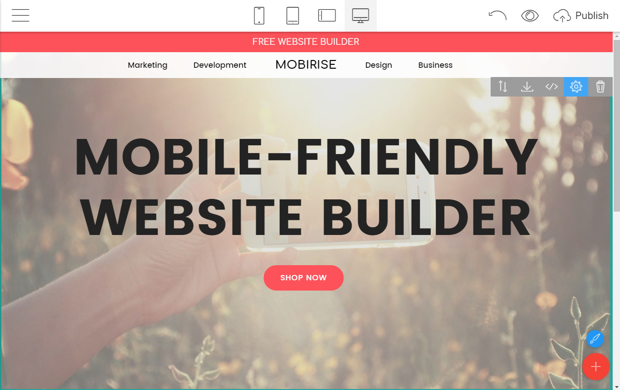 Mobile Site Maker